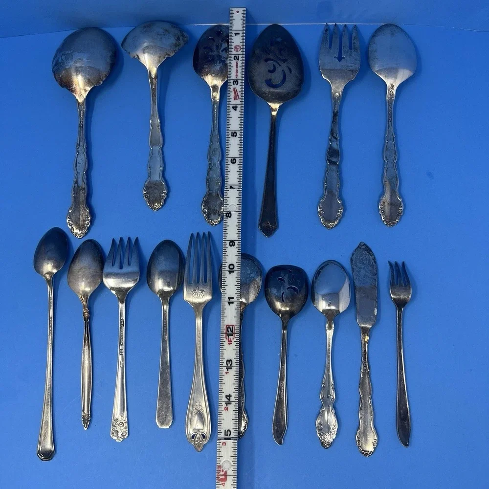 Rogers Silverware Flatware Lot WM Rogers Bros IS XS Triple Plate Vintage‎ Mixed